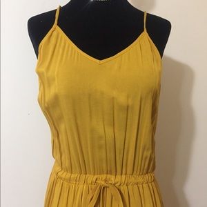 🆕 mustard maxi dress